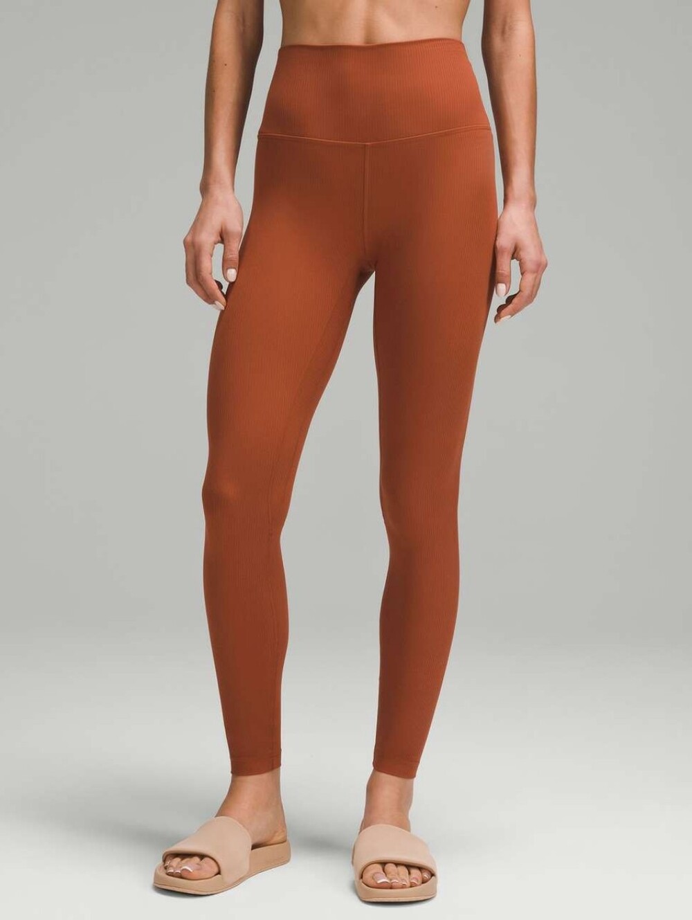 Lululemon Align Ribbed High Rise Pant Leggings sable